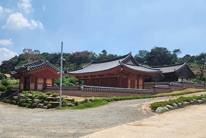 진천사 전경(광산구 고령동)