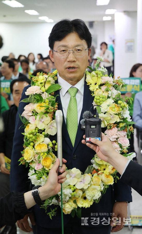 ▲ 조용식 울산시교육감 후보. 울산사진공동취재단