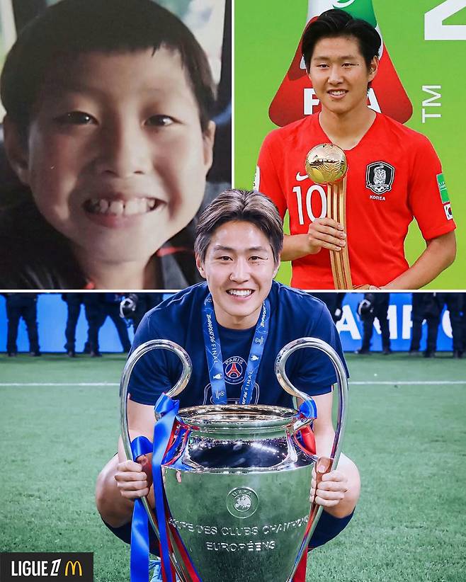 파리생제르망의 이강인. 사진=리그1