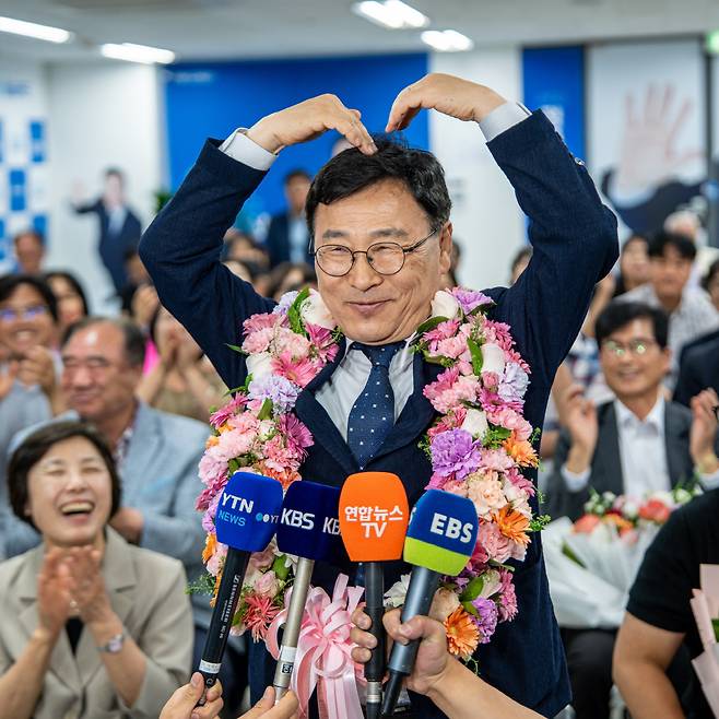 정근식, 서울시교육감 재선 성공 <저작권자(c) 연합뉴스, 무단 전재-재배포, AI 학습 및 활용 금지>