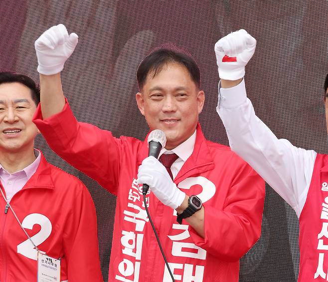 김태규 울산 남구갑 국회의원 당선인 [연합]