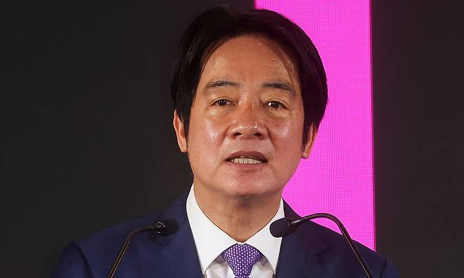라이칭더 대만 총통. 로이터연합뉴스