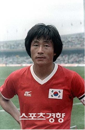 1986 멕시코월드컵에서 한국 첫 골을 기록한 박창선. 경향신문DB