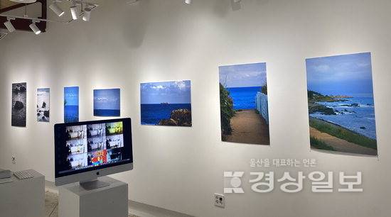 ▲ 올산동구청년센터 전시장 전경.