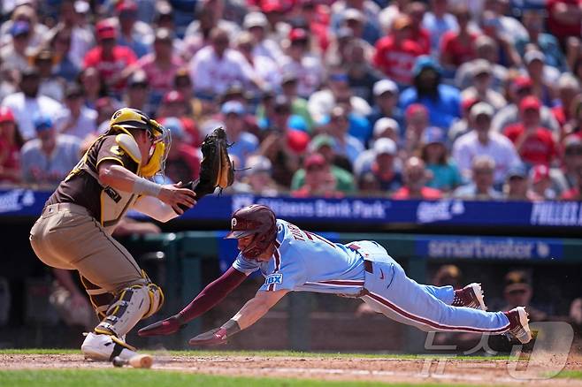 MLB 샌디에이고가 필라델피아에 스윕패를 당했다.ⓒ AFP=뉴스1