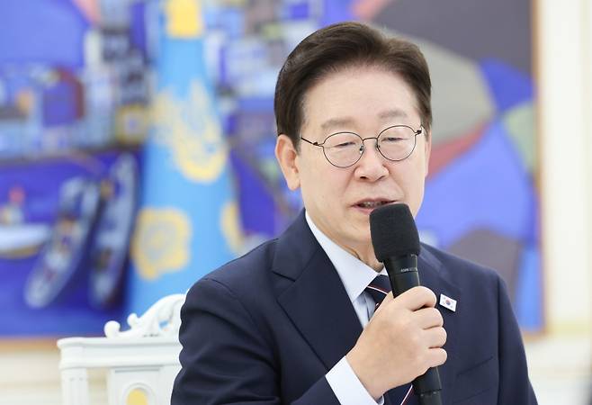 ▲ 발언하는 이재명 대통령 [연합뉴스]&nbsp;