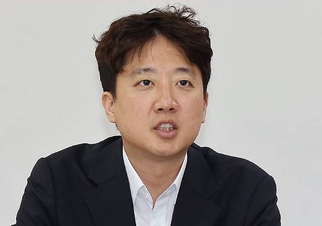 이준석 개혁신당 대표. 연하뉴스