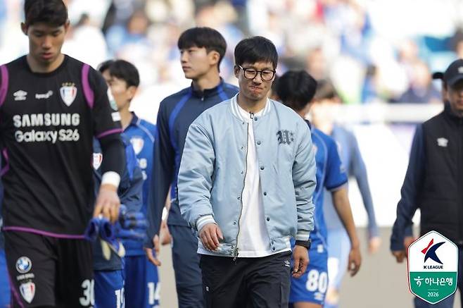 [서울=뉴시스]이정효의 수원, K리그2 개막 6연승 불발. (사진=한국프로축구연맹 제공)