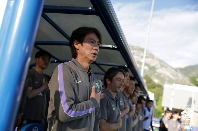 홍명보 축구 국가대표팀 감독. /사진=대한축구협회 제공