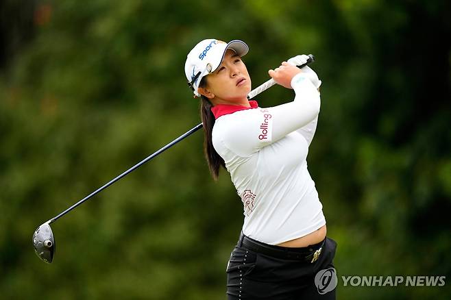 티샷하는 김세영 [AP=연합뉴스]