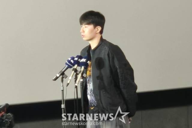 6일 인터뷰는 진행하는 이현중. /사진=이원희 기자