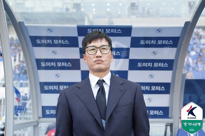 이정효 수원 삼성 감독. /사진=한국프로축구연맹 제공