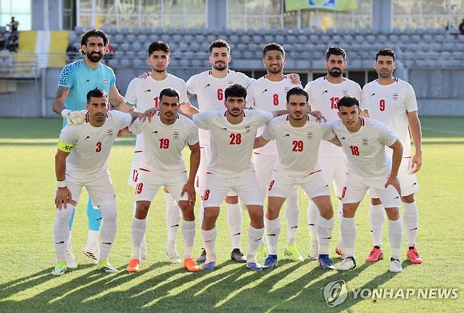 이란 축구 대표팀 [로이터통신=연합뉴스]