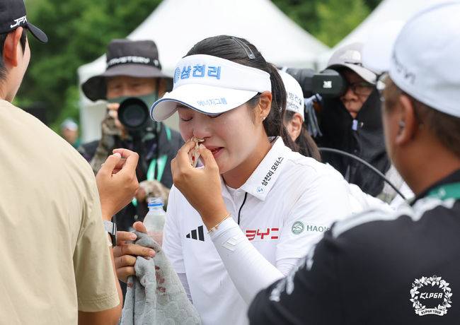 서교림 골프 우승 현장