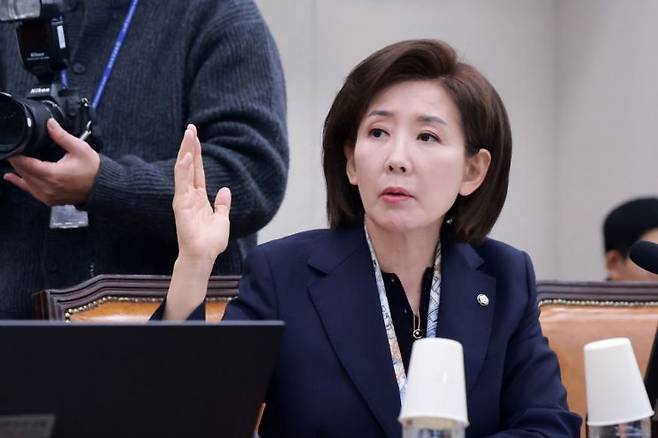 국회 법제사법위원회 소속 국민의힘 나경원 의원. 연합뉴스