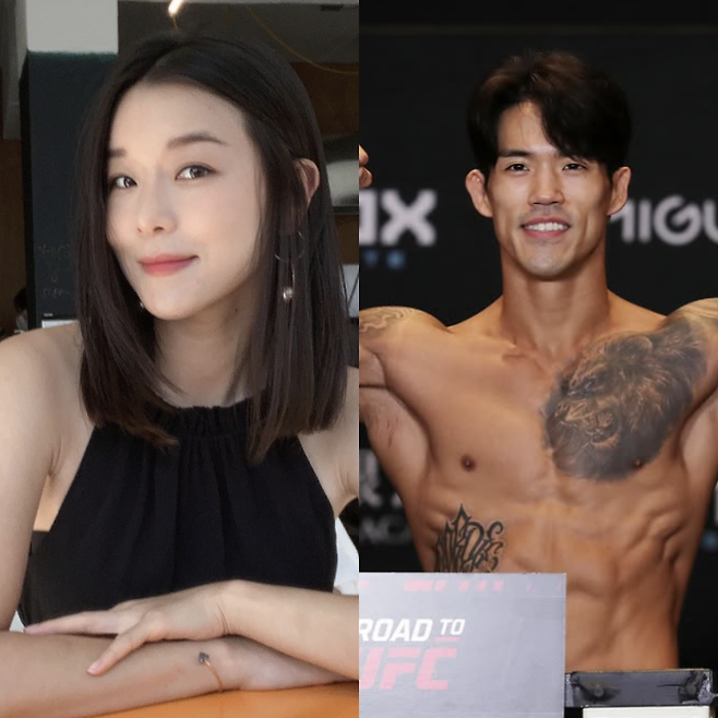 29기 영숙, 송영재. 사진=본인 인스타그램.