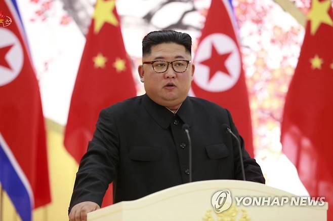 김정은 북한 국무위원장 [조선중앙통신=연합뉴스 자료사진. 국내에서만 사용가능. 재배포 금지. For Use Only in the Republic of Korea. No Redistribution]