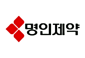 명인제약 CI.