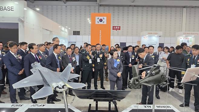 2026 대한민국 국방산업발전대전 한국항공우주산업(KAI) 현장 부스.(KAI 제공)