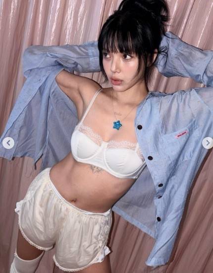 AOA  출신 가수 지민. 사진 | 지민 SNS
