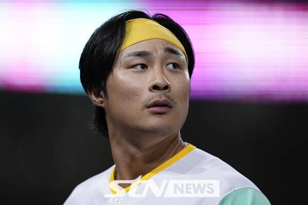 타격 부진을 겪고 있는 김하성. /사진=뉴시스(AP)
