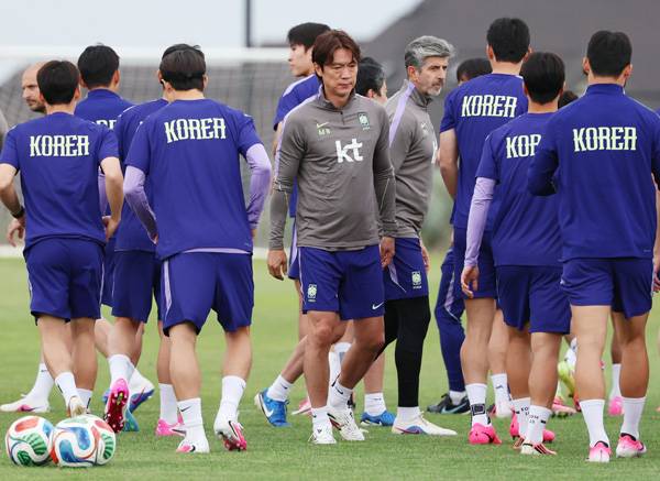 한국 축구 대표팀 홍명보 감독. 사진= 연합뉴스 제공