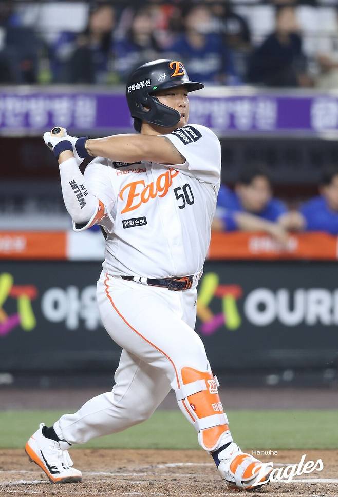 ▲ 강백호 ⓒ한화 이글스