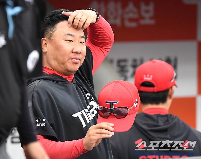 9일 대전 한화생명볼파크에서 열린 한화와 KIA의 경기. KIA 이범호 감독. 대전=송정헌 기자songs@sportschosun.com/2026.06.09/