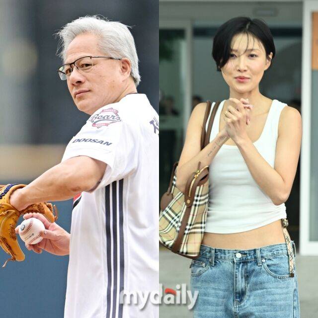 가수 화사, 엔비디아 CEO 젠슨 황./마이데일리, 한혁승 기자(hanfoto@mydaily.co.kr)