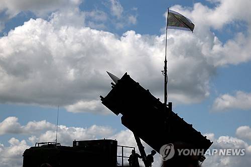 패트리엇 미사일 [EPA=연합뉴 제공]