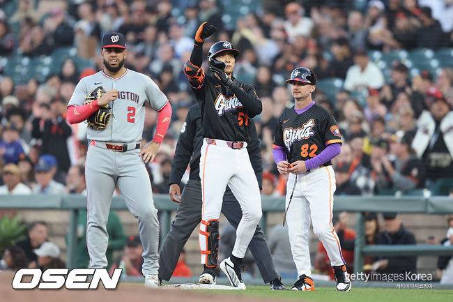 [사진] 샌프란시스코 자이언츠 이정후. ⓒGettyimages(무단전재 및 재배포 금지)