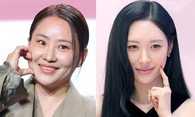 가수 조현아(왼쪽), 선미. 뉴스1