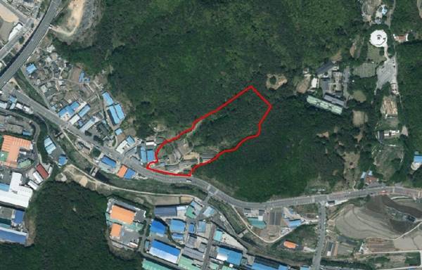 양산시 덕계파크골프장 조성예정지. /양산시