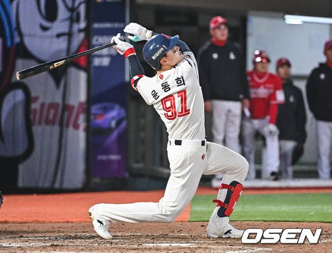 [OSEN=부산, 이석우 기자] 롯데 자이언츠 윤동희/ foto0307@osen.co.kr
