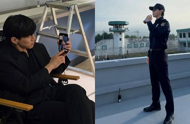 Actor Kim Mu-yeol caught the publics attention by sharing behind-the-scenes photos from the set of the Netflix series *True Education* on his social media. In the released photos, Kim Mu-yeol, standing at 183 cm tall and dressed in a suit, is seen fully immersed in his action scenes, while co-star Park Ji-yeon responded by liking the post.In this series, Kim Mu-yeol plays the role of Na Hwa-jin, an inspector for the Teacher Protection Bureau, delivering intense action sequences and emotional performances. The various behind-the-scenes photos, which give a glimpse into the atmosphere on set, are further heightening fans interest in the show.The Netflix series True Education depicts the efforts of the School Authority Protection Bureau as it sets out to reform schools, and has been generating significant buzz among viewers since its release.