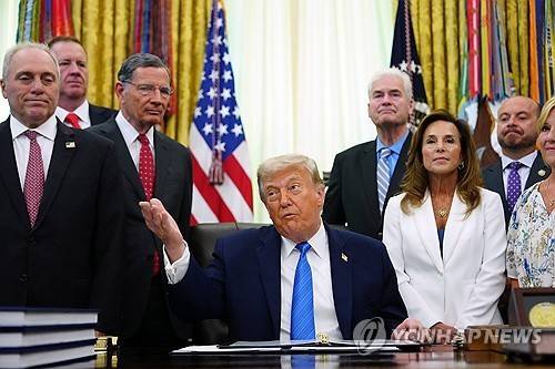 도널드 트럼프 미국 대통령 [워싱턴 AP=연합뉴스. 재판매 및 DB 금지]