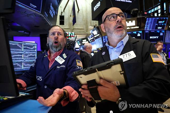 미국 뉴욕증권거래소(NYSE) [로이터=연합뉴스]