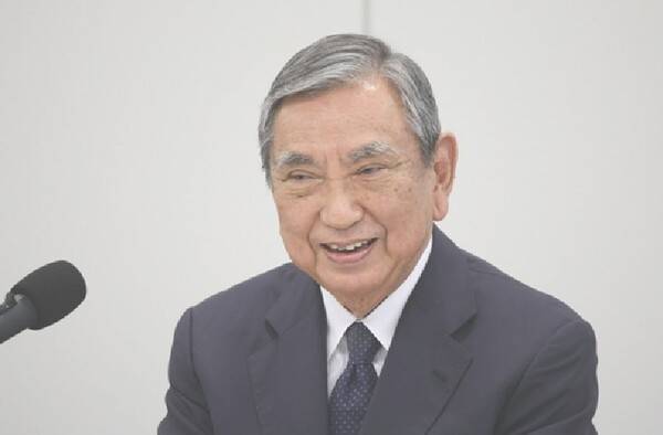 2023년 6월 중의원에서 열린 선거제도 논의를 위한 여야 협의회에 참석한 고노 요헤이 전 외상.. 아사히신문 6월 12일