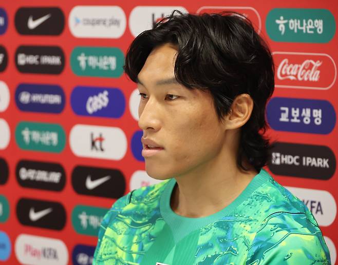 한국 축구 국가대표팀의 골키퍼 김승규. [연합]