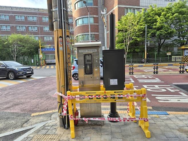 서울 도심지에 설치된 도시침수예보시설.  한강홍수통제소 제공