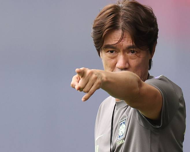 ▲ 홍명보 축구대표팀 감독은 주장 손흥민과 수시로 소통하며 2026 북중미 월드컵 선전을 다짐 중이다. ⓒ연합뉴스