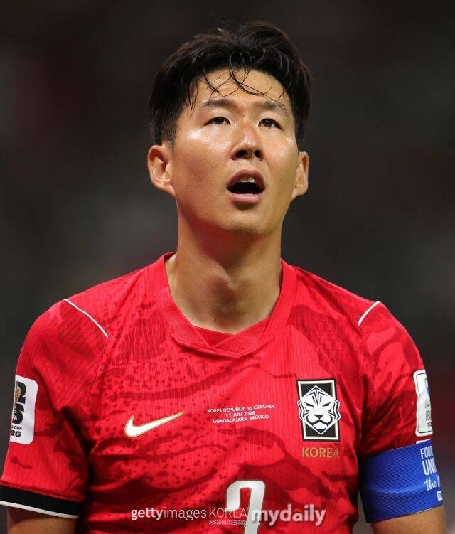 손흥민이 12일 오전 11시(이하 한국시각) 멕시코 할리스코주 과달라하라 인근 사포판의 과달라하라 스타디움에서 펼쳐진 체코와의 ‘2026 북중미 월드컵’ A조 조별리그 1차전 선발 출전했으나 득점에 실패했다./게티이미지코리아