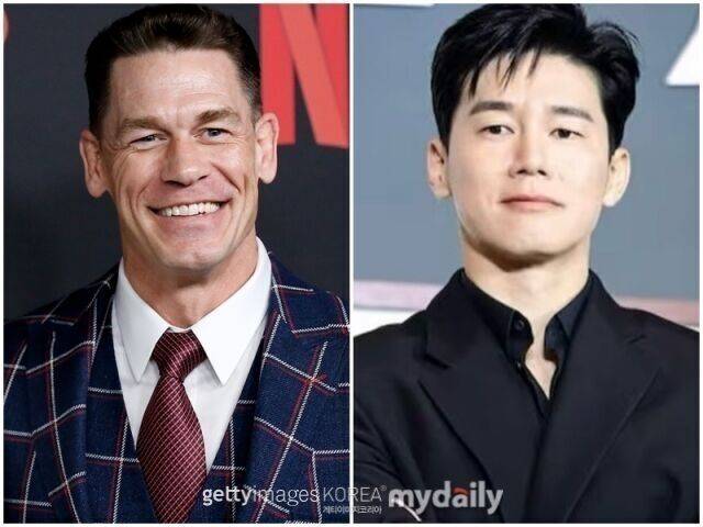 존 시나, 김무열./게티이미지코리아