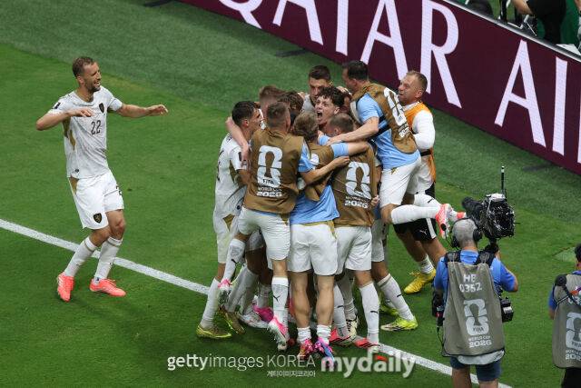 체코 축구대표팀이 12일 과달라하라 스타디움에서 열린 대한민국과의 '2026 국제축구연맹(FIFA) 북중미 월드컵' A조 조별리그 1차전 경기에서 1-2로 패배했다./게티이미지코리아