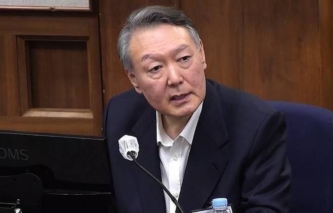 윤석열 전 대통령[서울중앙지법 제공영상]