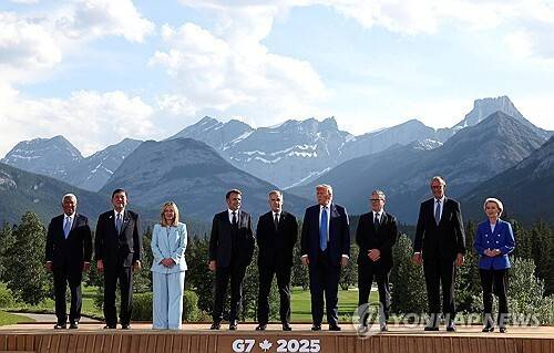 지난해 캐나다에서 열린 G7 정상회의. /AP=연합뉴스 자료사진