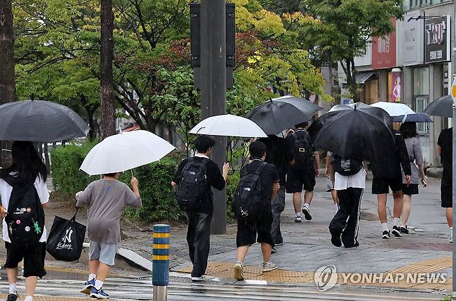 소나기 [연합뉴스 자료사진]