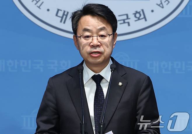 박홍배 더불어민주당 의원. 2025.2.24 ⓒ 뉴스1 김민지 기자