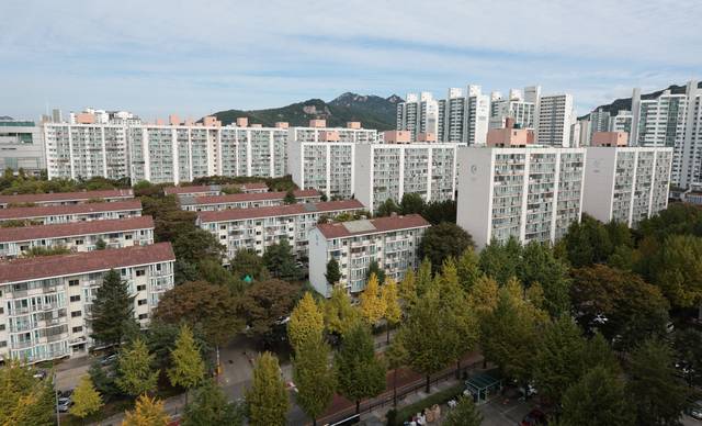 서울 노원구 일대 아파트 단지. [연합뉴스 제공]