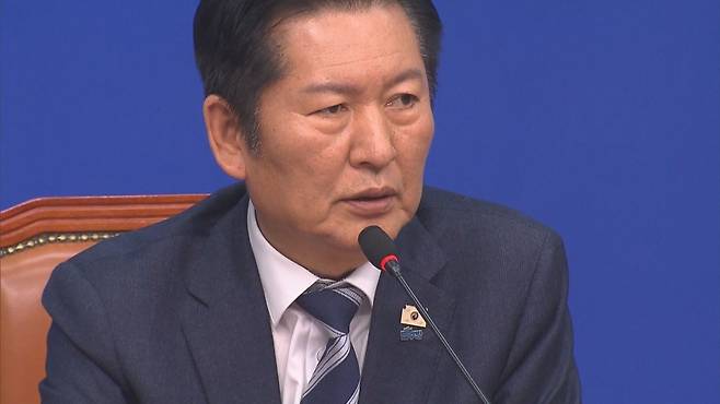 정청래 더불어민주당 대표